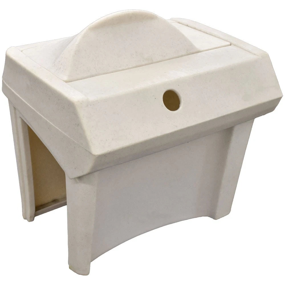 Viaggio Pontoon Boat Blank Steering Console - Speckled Beige Plastic