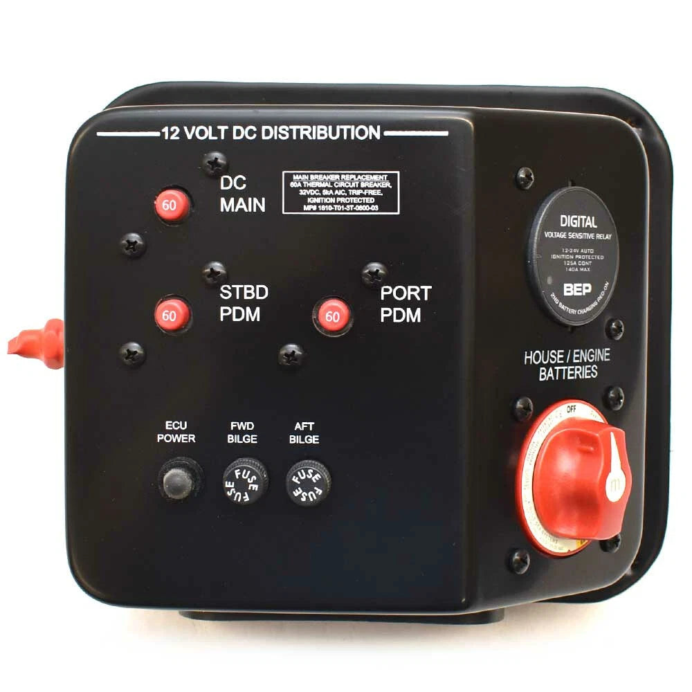 MasterCraft Boat Battery Breaker Panel 501211B - 12 Volt