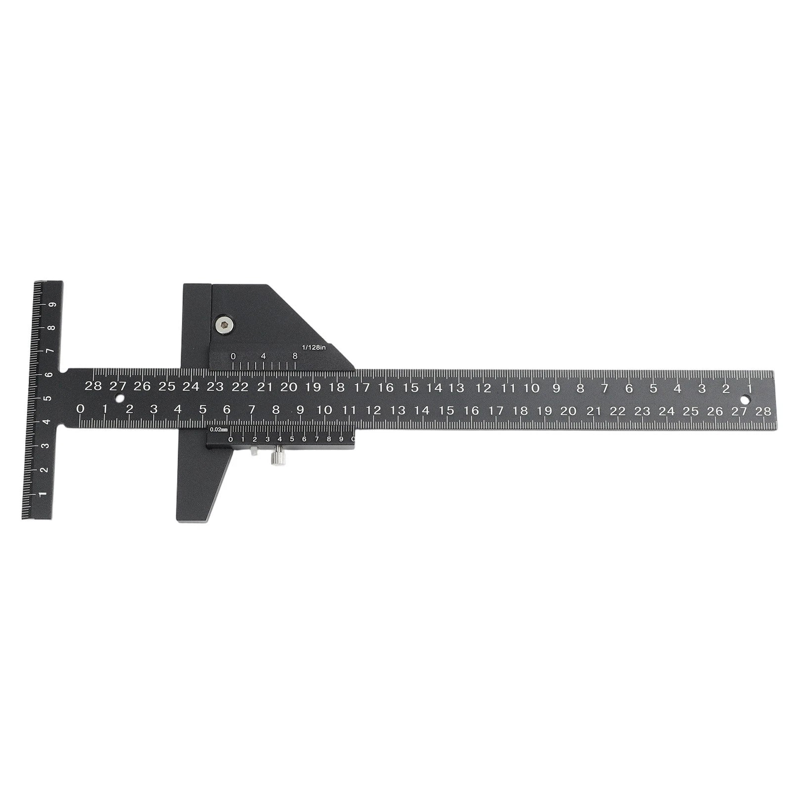 For Woodworking T Depth Ruler Workshop Marking Sliding T Design Precision Scale