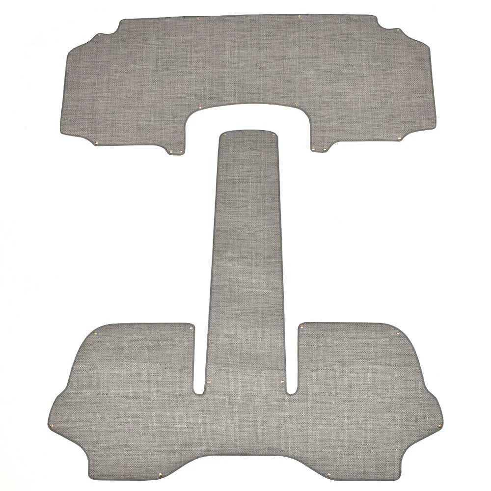 Tracker Boat Floor Mats 315183 - Infinity Tapestry Gray Woven Vinyl (set of 2)
