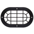 Crownline Boat Vent Grille Cover 35012 - Oval Black Plastic