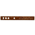 Rinker Boat Blank Breaker Switch Panel 206610A - 360 Woodgrain