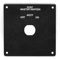 Sea Ray Boat Blank Ignition Switch Panel 1896435 - Port Master Aluminum