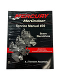 Mercury 90-865612040, Bravo Sterndrive, Transom Assembly, Service Manual, #39