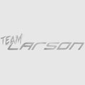 Larson Boat Emblem Decal Sticker 8624-1432 - Team Silver