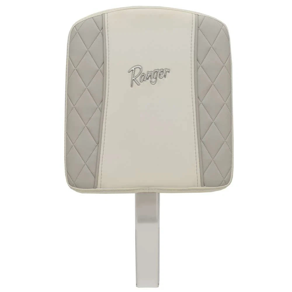 Ranger Boat Seat Backrest Cushion 729786H.33 - Bay White Gray (STBD)