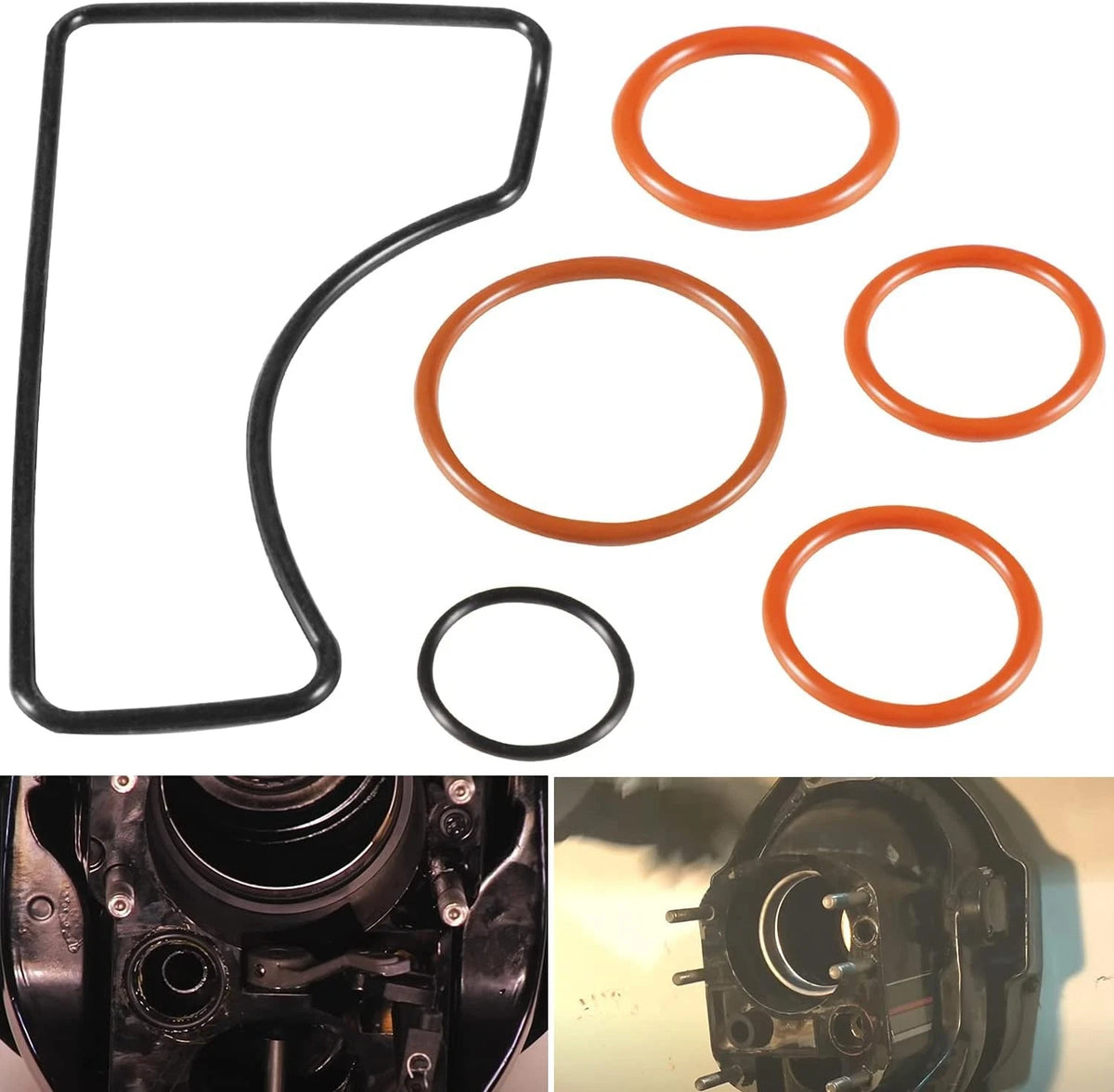 Bell Housing Installation Gasket Seal Kit Mercruiser Bravo I,II,III Sterndrive