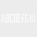SeaSense Boat Lettering Decal Kit 50073825 - 3 Inch White Vinyl
