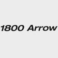 Crestliner Boat Model Decal 22019925 - 1800 Arrow Black Sticker