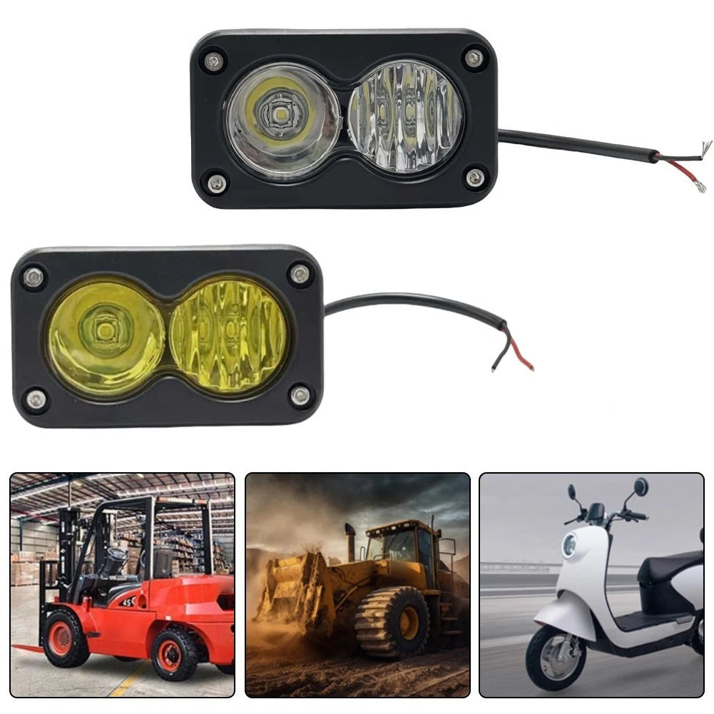 3 Inch LED Headlight 20W for Motorcycle Forklift Off Road Engineering Vehicles