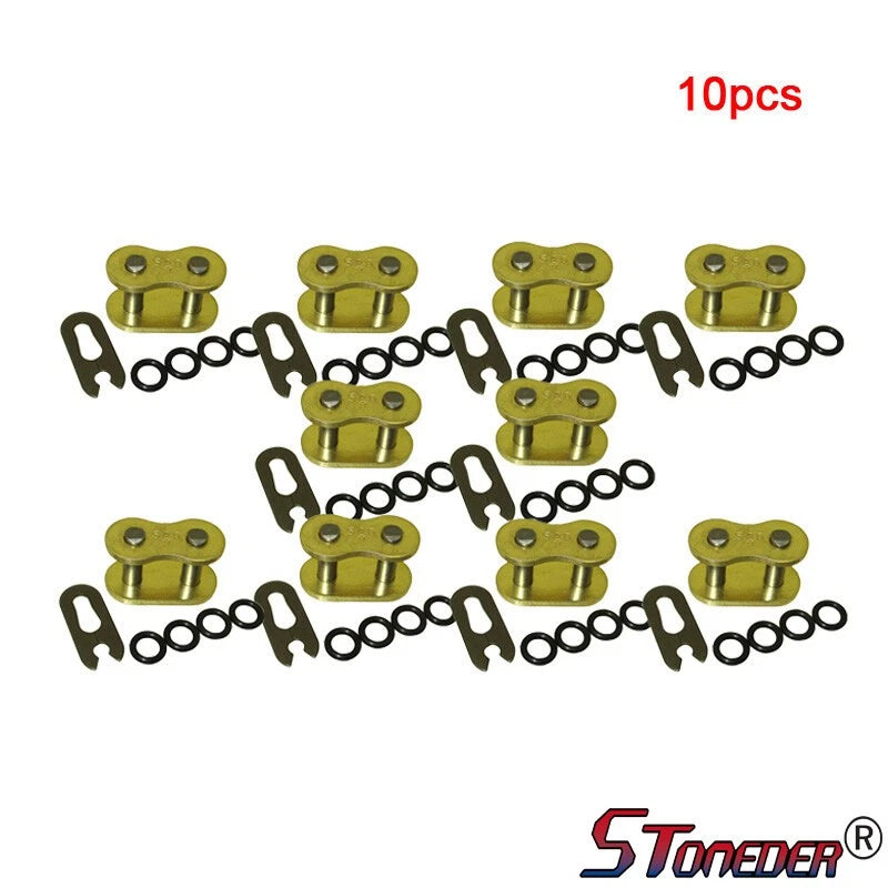 STONEDER 10x 520 Chain Master Connecting Link for Pit Dirt Bike ATV Motorcycle