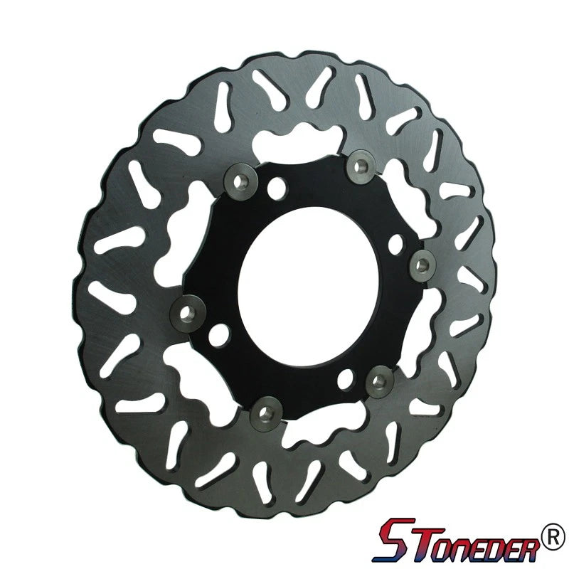 STONEDER 220mm Floating Brake Disc Disk Rotor for Pit Dirt Bike Motard