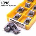 Carbide Inserts CNC Blade Indoor Outdoor Kit Replacement APMT1604PDER-M 2
