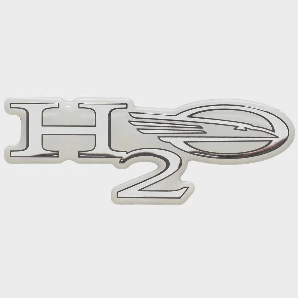 Chaparral Boat Raised Decal 14.00673 - H20 Off White Silver 5 Inch