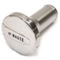 SeaStar Boat Waste Deck Fill BK0160004 - 1 1/2 Inch SS Flip Top