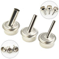 3pcs 45 Angle Nozzle Set for Quick Hot Air Soldering Tool Rework Station 861DW