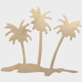Premier Pontoon Boat Decal 30000364 - Gold Palm Tree Sticker