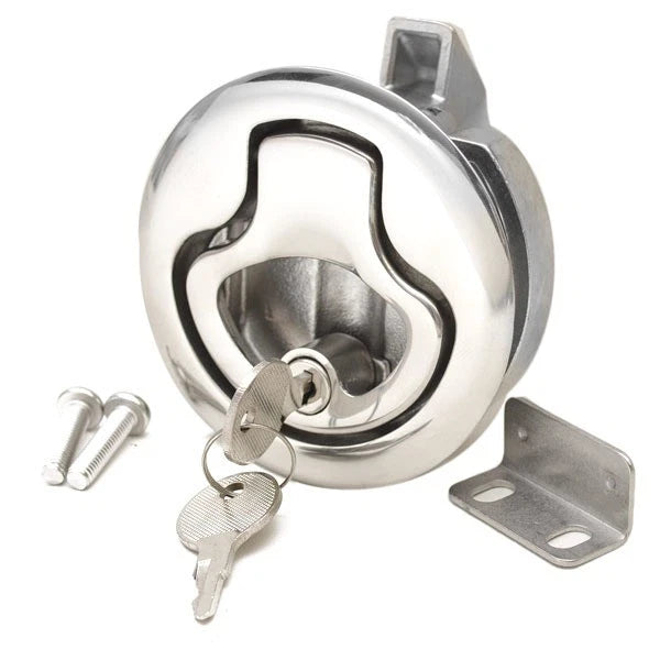 Gemlux Boat Locking Hatch Latch 4252-420-20MM - 2 3/8 Inch Stainless