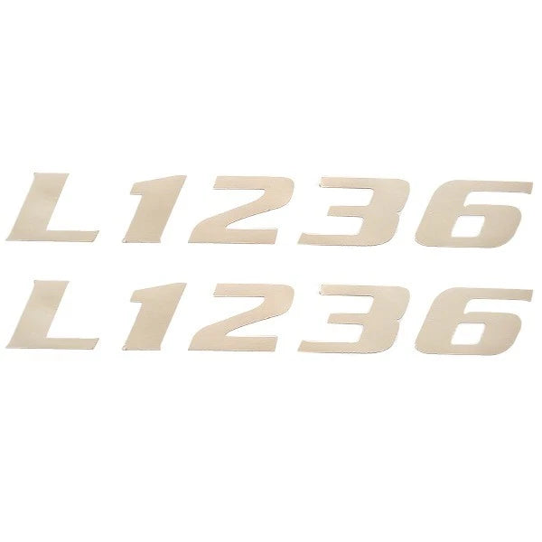 Lowe Boat Vinyl Decal 1823524 - L1236 Ivory 8 1/4 X 1 1/5 Inch (pair)