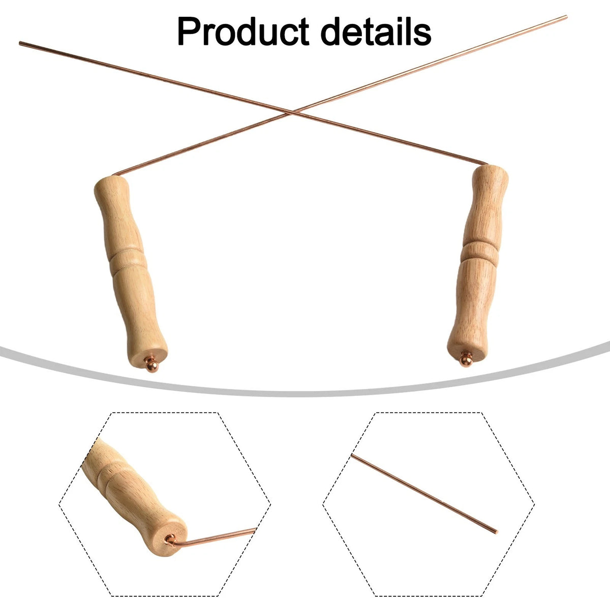 Copper Dowsing Tools Designed to Locate Water Sources and Rare Earth Materials