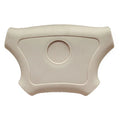 Premier Pontoon Boat Steering Wheel Center Panel - Beige Plastic