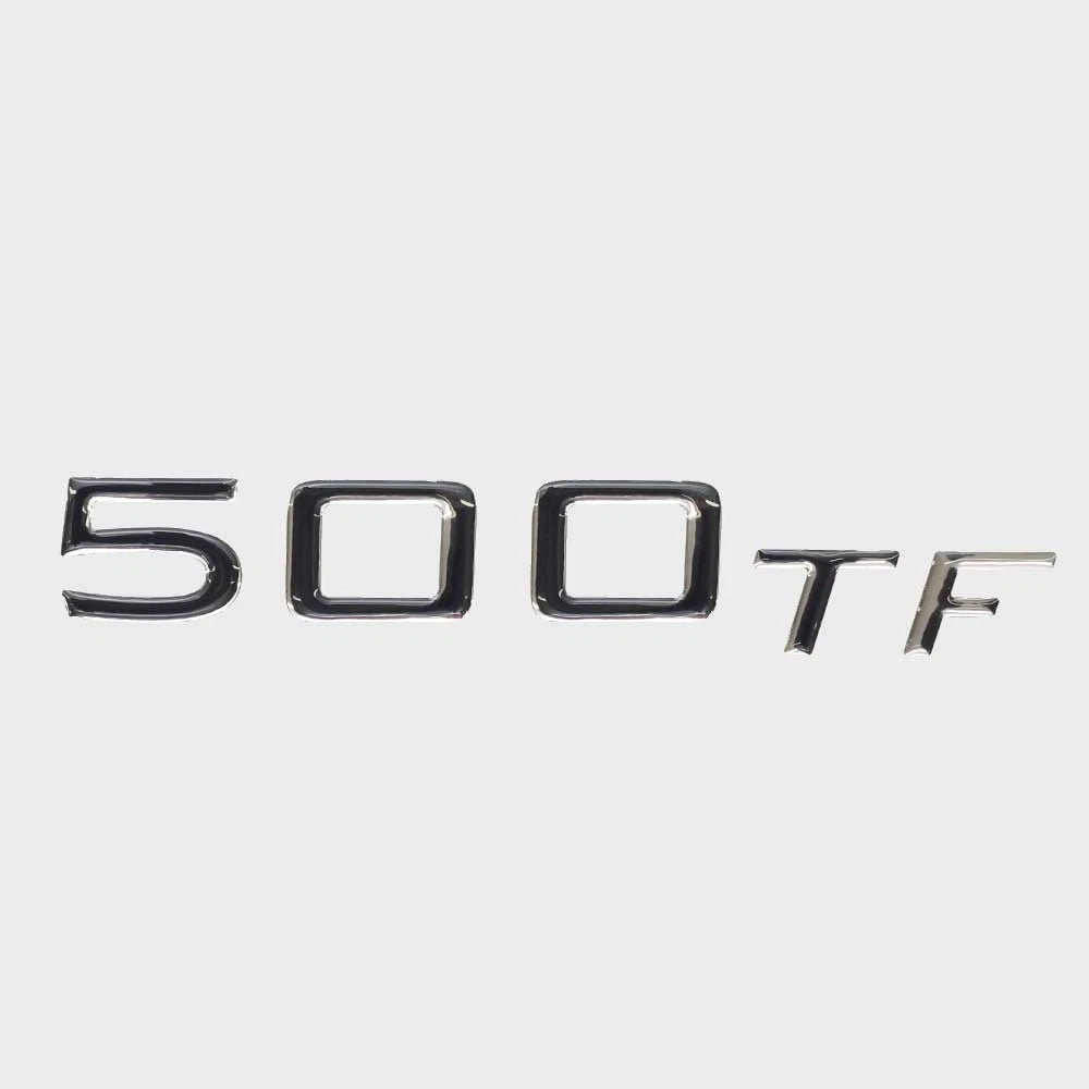 Tahoe Boat Raised Emblem Decal 181599 - 500 TF Silver Sticker
