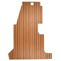 Sailfish Boat Console Floor Mat 51-1090 - 360 CC Interior Teak Vinyl
