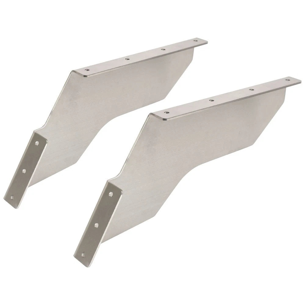 Regal Boat Swim Platform Brackets 320168 - 23 1/2 Inch SS (set of 2)