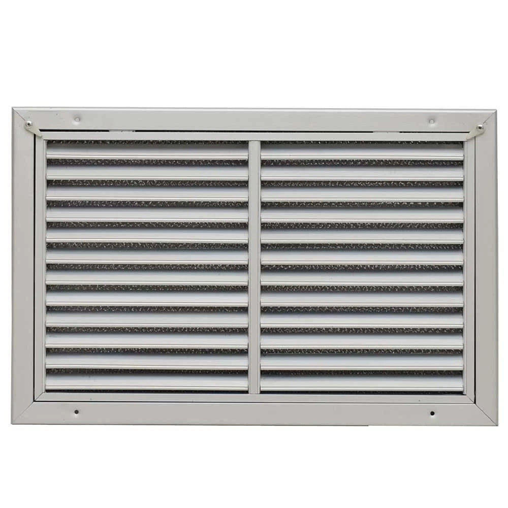 Duckworth Boat Louvered Filter Vent TRF2DS - 16 X 10 Inch Anodized