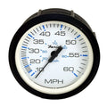 Faria Boat Speedometer SE9510B - Chesapeake White 60 MPH 3 1/4 Inch
