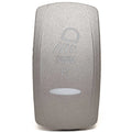 Carling Boat Rocker Switch Actuator - Swim Light Pewter