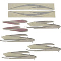 Four Winns Boat Hull Decal 055-3504 - Gray Black Red White (set of 8)