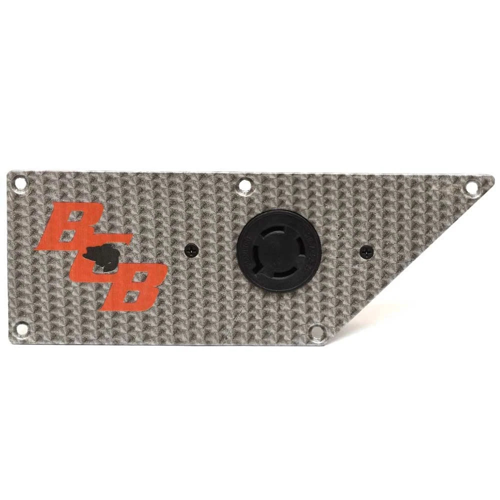 Bass CAT Boat Trolling Motor Plug Panel 57005 - BAS-4444 Outlet