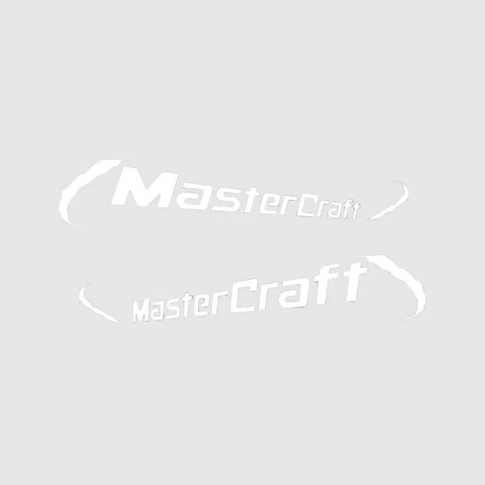 MasterCraft Boat Brand Decal Set 750708 - OEM 2007 Pro Tour White