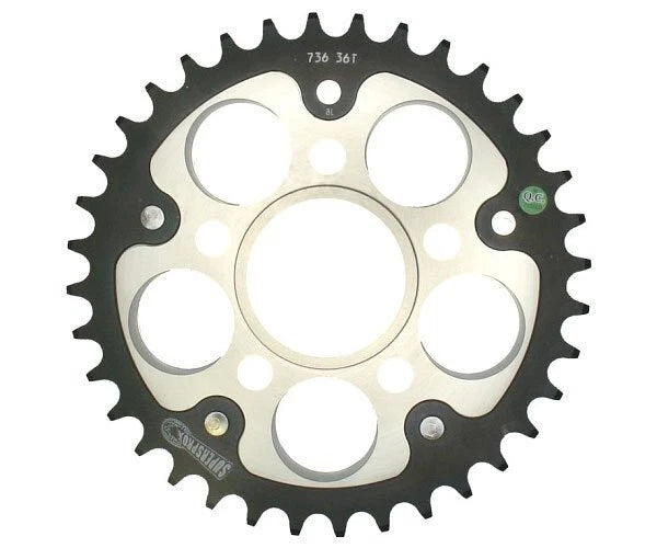 Supersprox Rear Sprocket 42T Silver for Ducati 1200 MULTISTRADA 2010-2017 >525