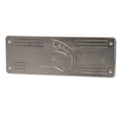Ski Centurion Boat Cover Plate - 12 X 4 3/16 Inch Aluminum