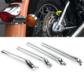Chrome Rear Swingarm Tube Covers for Harley Heritage Softail Classic FLSTC