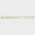 2020 MasterCraft Boat Raised Logo Decal 7502111 - Satin White Sticker