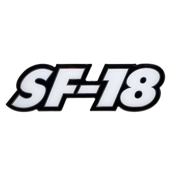 Ranger Boat Decal 1860714 - SF-18 Black White Vinyl 9 Inch