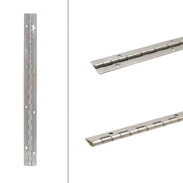 Boat Piano Hinge - 15 Inch Stainless Steel