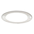 Rinker Boat Dock Light Bezel 81371 - 6 1/4 X 2 3/4 Inch Stainless