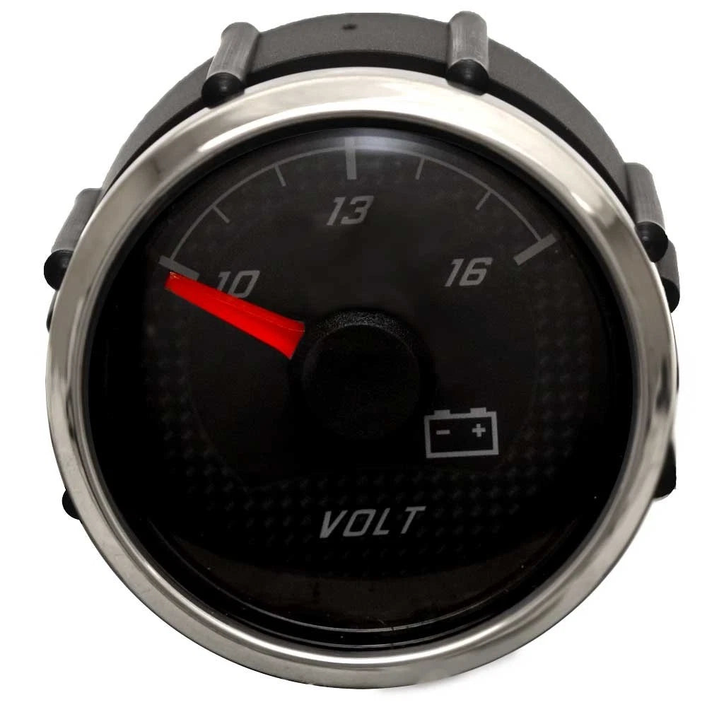 Faria Boat Volt Meter Gauge VE0128A - Caudwell 2 Inch