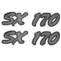 Glastron Boat Emblem Decal Stickers - SX 170 (pair)