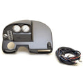 Crestliner Kodiak Boat Dash Shroud 2118014 - Outboard Black with Gauges