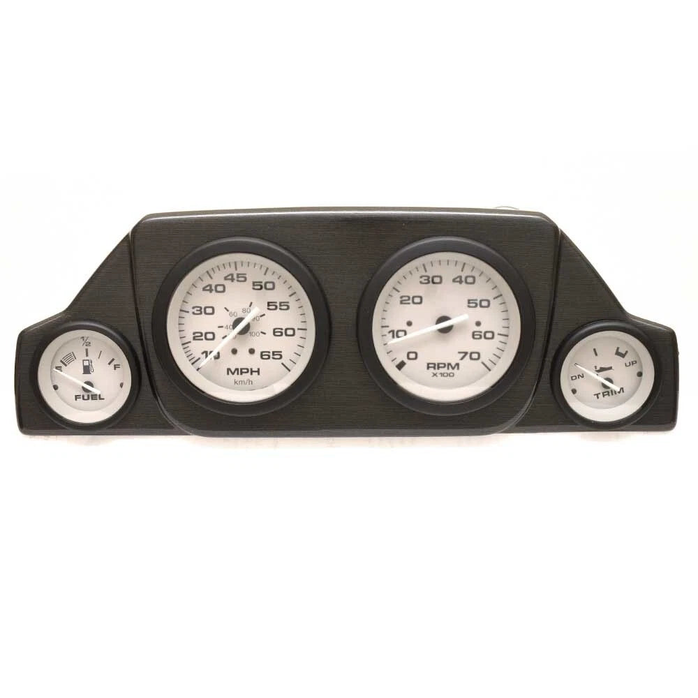 Lund Boat Gauge Dash Panel 2281654 - Driftwood Series 14 1/2 X 5 Inch