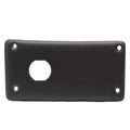 Ranger Boat Blank Ignition Panel 7202332Y - 4 7/8 X 2 1/2 Inch Black