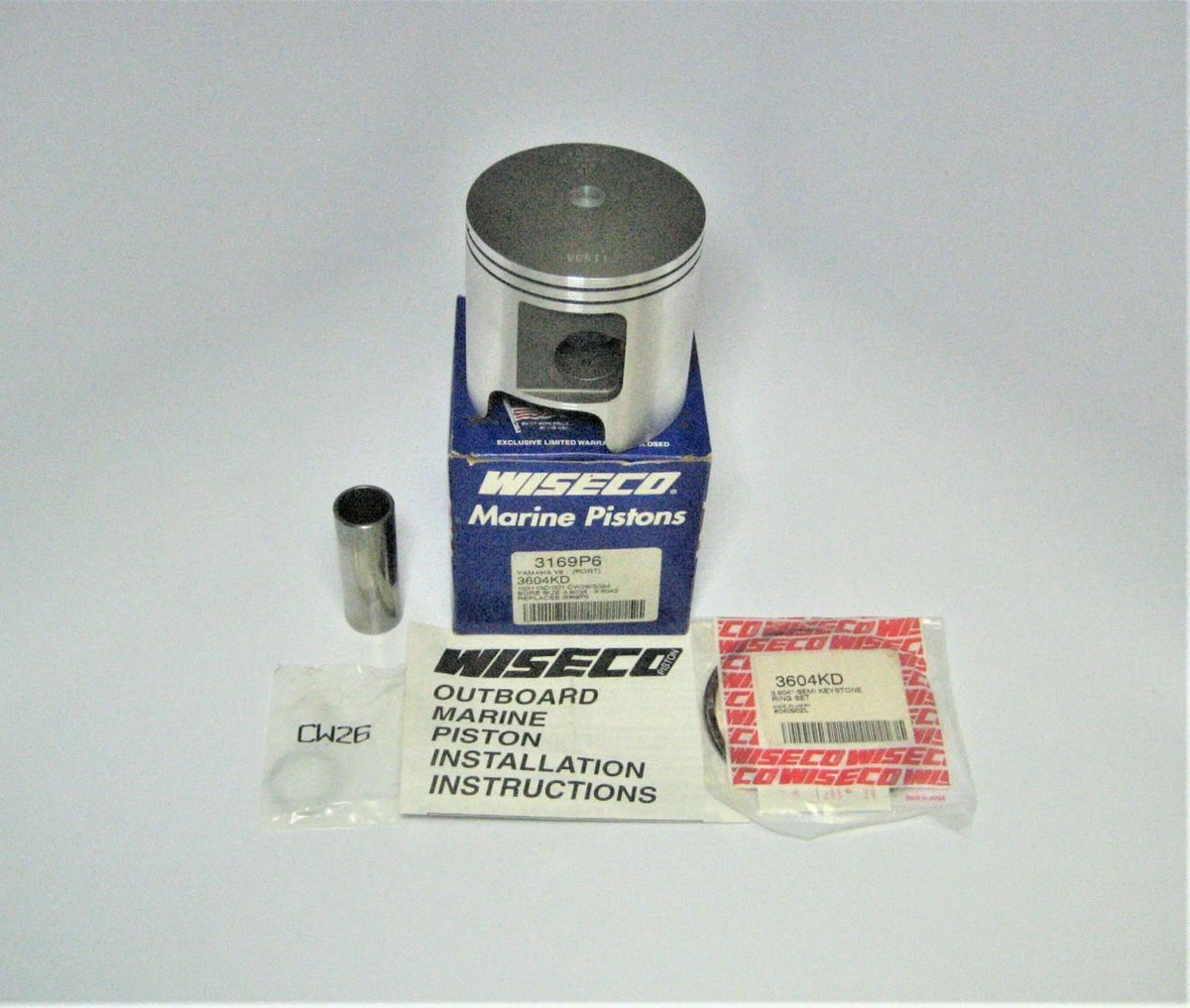 Wiseco 3169P6 Yamaha V6 Marine Boat Outboard Engine Motor Piston