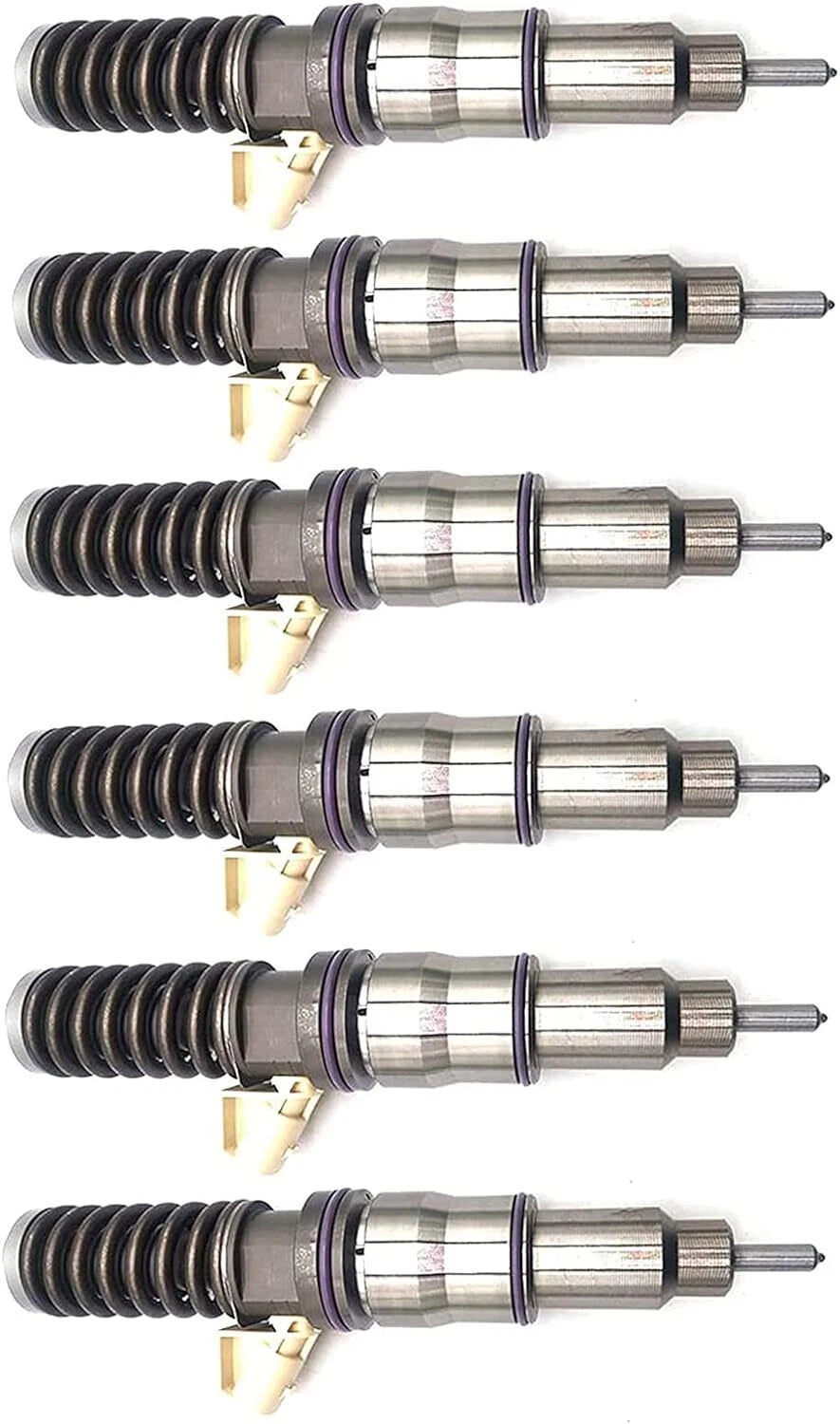 6Pcs Fuel Injector 20747797 BEBE4D1201 for Volvo E3 MD11 EC360 EC460 Excavator