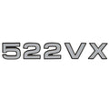 Ranger Boat 522VX Decal 7605528 - Silver Black White 9 5/8 Inch