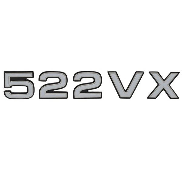 Ranger Boat 522VX Decal 7605528 - Silver Black White 9 5/8 Inch